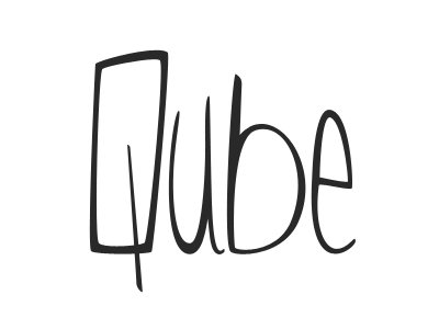 Qube Logo v2.2 (scaled) clothing logo photoshop qube clothing vector word mark