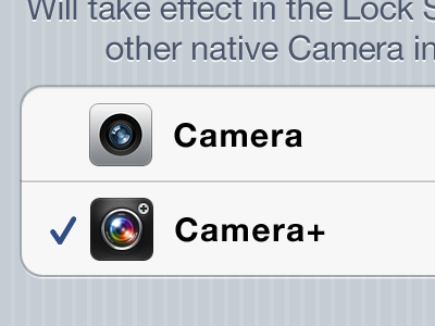 I wish… iOS default Camera.app selection camera icons ios ipad iphone photography photos ui