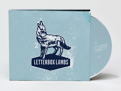 Letterbox Lambs album art art direction illustration music