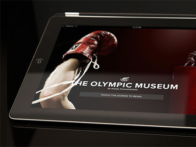 Olympic Museum iPad Kiosk