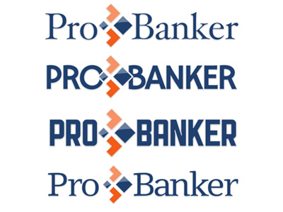 ProBanker brand identity logo