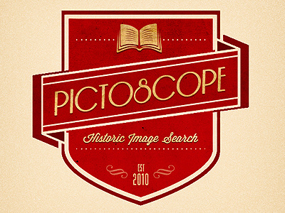 Pictoscope Vintage Badge v1