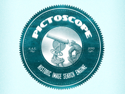 Pictoscope Vintage Badge v2