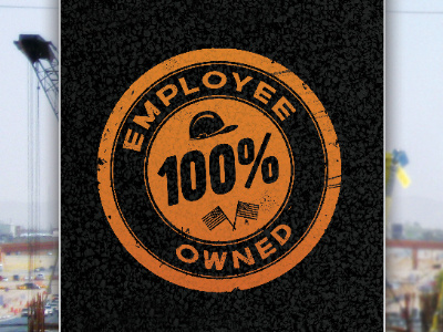 Employee Owned stamp 100 america employee stamp