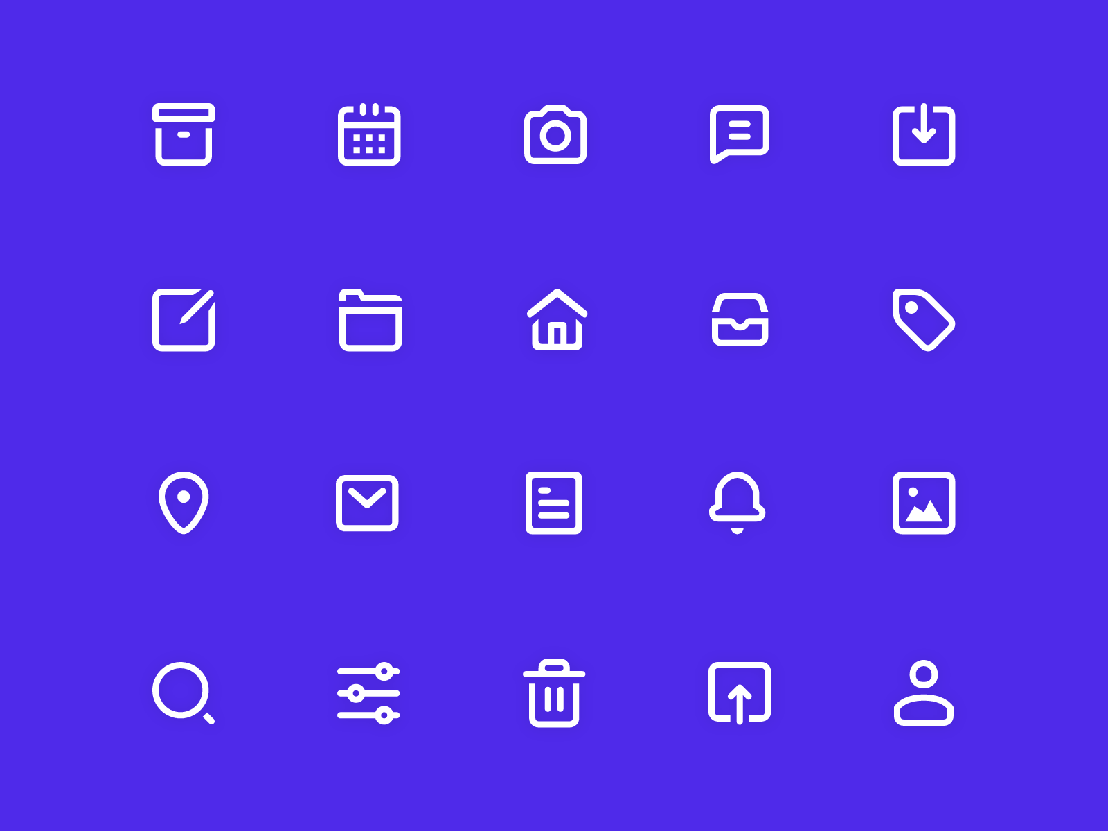 Sample Icons by UIPIXI on Dribbble