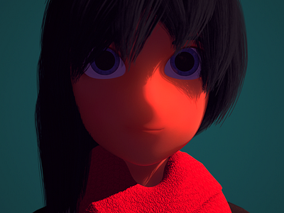 Eyes are the window to the soul 3d animated maya movie vray wip zbrush