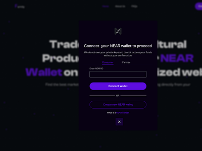 Connect wallet
