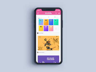 Free Time Experiment debut dribbble iosx mobileapp ui ux