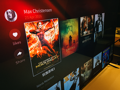 TV movie tv ui ux video