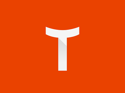 T is for Todos branding letter logo mark symbol t