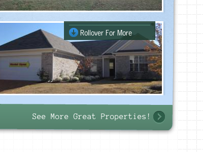 More great properties! arrow blue button data drop down green houses news gothic property type white