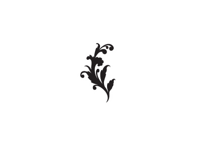 Schwiggedy 2 black classical classy floral flourish illustration ornament solid victorian white