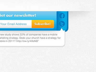 Get our newsletter!