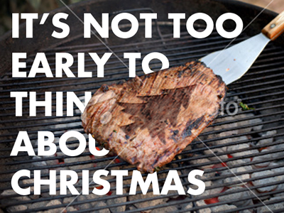 Its not too early guys! christmas futura grill steak type