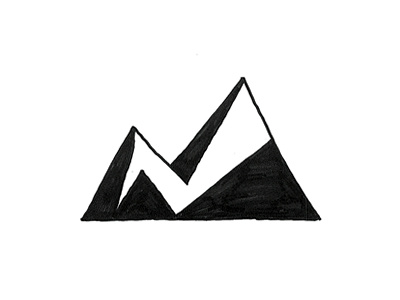 Mountain-N mark concept concept logo mark marker comp