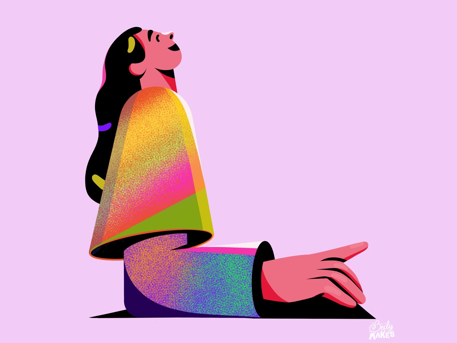 l-is-to-look-up-and-thank-the-lord-by-bea-barros-on-dribbble