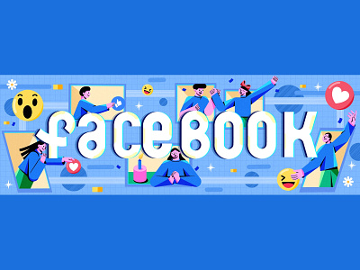 Facebook Cover Photo banner cover photo facebook facebook banner facebook cover photo filipino flat ill flat illustration illustrat illustrations illustratior letterings procreate social media typography