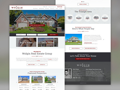 Wolgin Real Estate Group Website