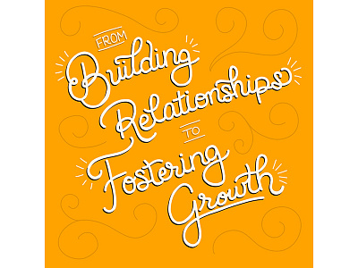 Building Relationships & Fostering Growth apple pencil doodles hand lettering ipad lettering ipad pro lettering procreate app typography