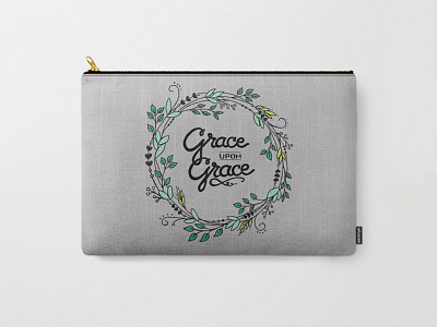 Grace Upon Grace Carry All Pouch