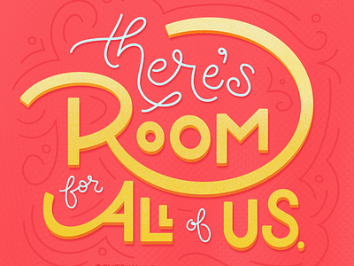 there’s room for all of us good type good type tuesday illustration lettering