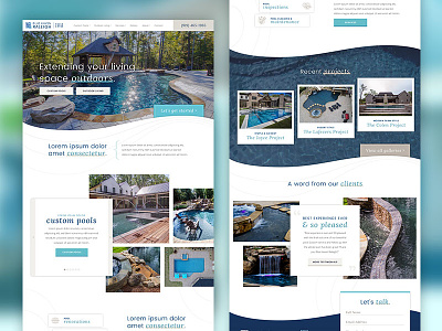 Custom Pool Builder Website custom pools pool pool builder website