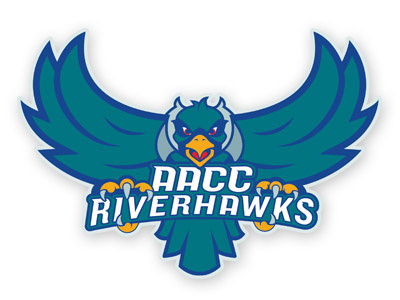 Riverhawks Primary Logo athletics mascot riverhawks