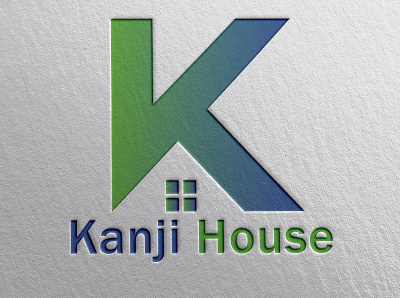 Kanji Home flat illustration logo logo animation minimal