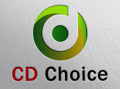 CD Choice New Logo branding design flat logo minimal vector