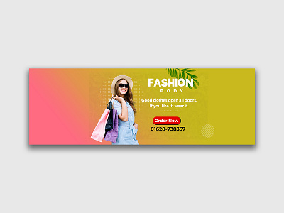Girls fashion Cover design by Nahid