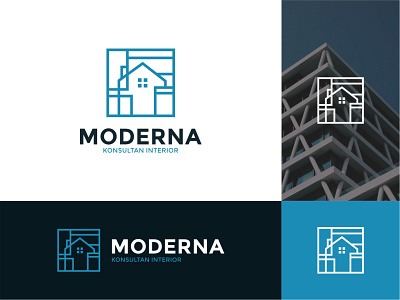 Moderna Concept Logo