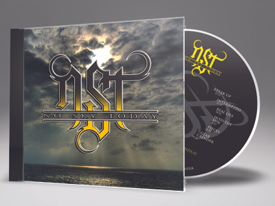 No Sky Today cd cover design logo packaging