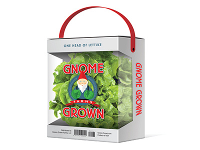 Gnome Grown Package branding design logo packaging