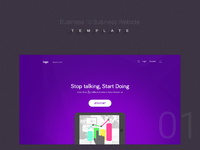 Template Design For B2B By Hemraj On Dribbble