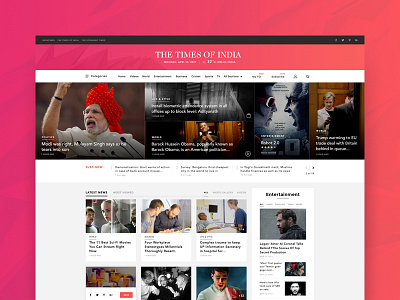 Redesign Concept for TOI