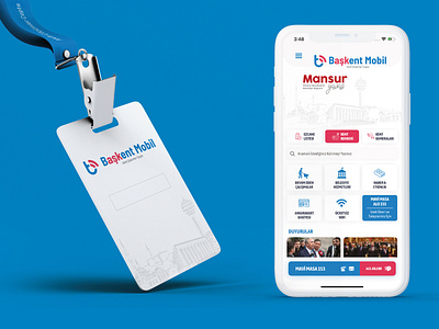 Başkent Mobil - Branding & App Design