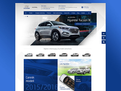 Hyundai automotive car dealer hyundai web webdesign