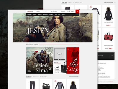E-commerce fashion store, e commerce ecommerce fashion shop store uidesign user interafce web web design webdesign webdesigner