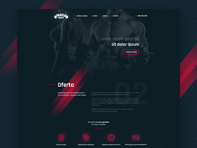 Gym website