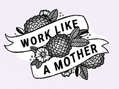 Work Like A Mother Tee mom mother mothers day tattoo tattoo style work like a mother