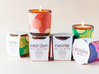 Circadian Candle Collection Packaging