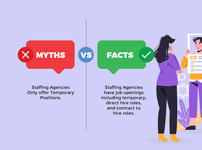 Staffing Agency Myth vs Fact