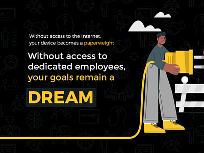 Without access to dedicated employees your goals remain a dream