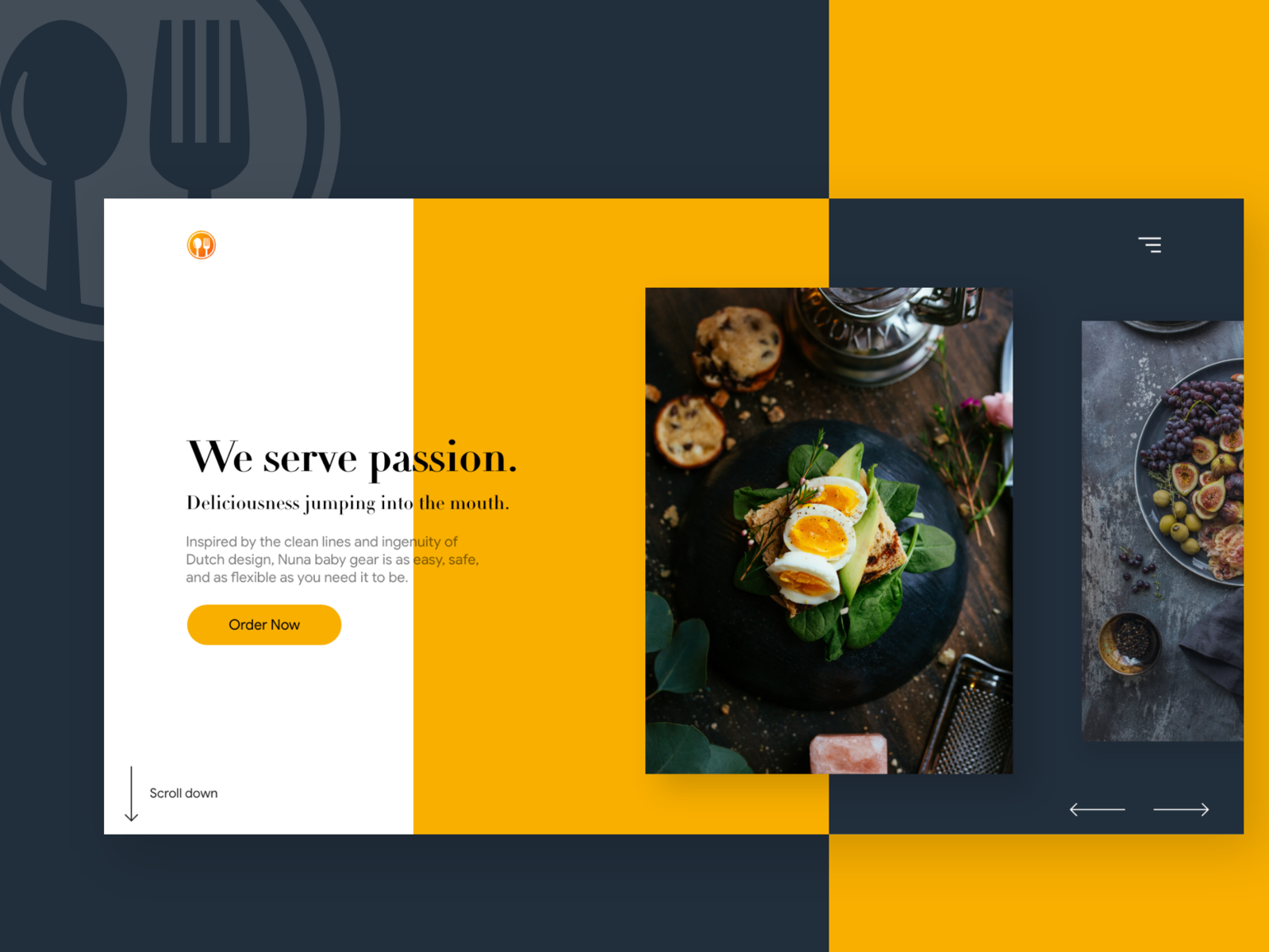 Food WebApp Design by Vishal Behal on Dribbble