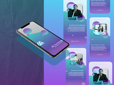 Splash Screen & Onboarding Business Consultant App app art branding business businessapp design glassmorphism illustration ui ux