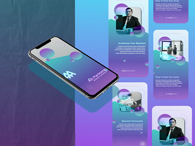 Splash Screen & Onboarding Business Consultant App