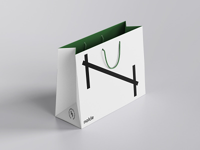 "Nolde" Identity - Coming soon brand branding corporate design logo stationery
