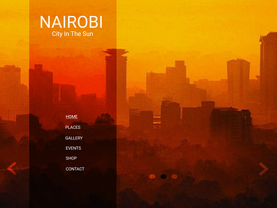 Nairobi Pt1 design flat ui ux web