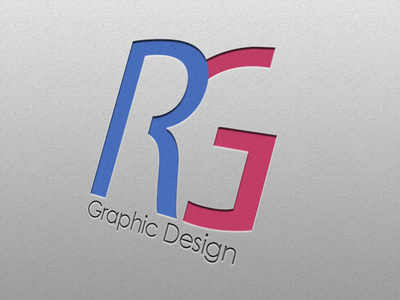 logo R & G design logo logo design photoshop simple