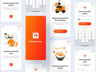 Food Delivery Application app best delivery design food homemade ui ux